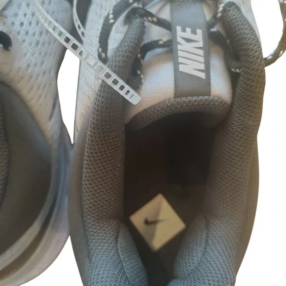 Nike Alpha Huarache Elite 4 Low Baseball Cleats Grey Black Mens 15 FD6221-002